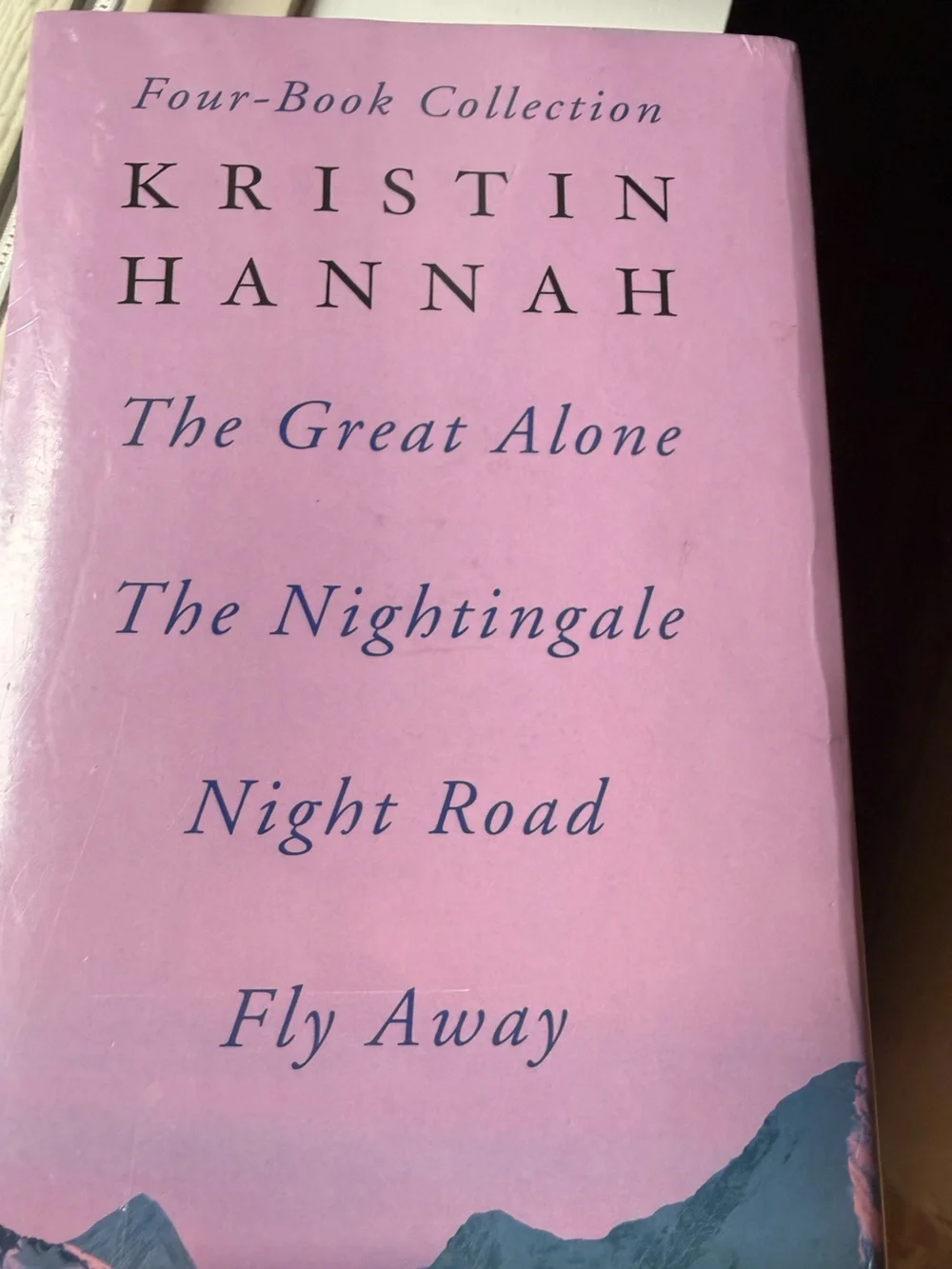Kristin Hannah Paperback Box Set Great Alone Nightingale Fly Away Night Road NIB